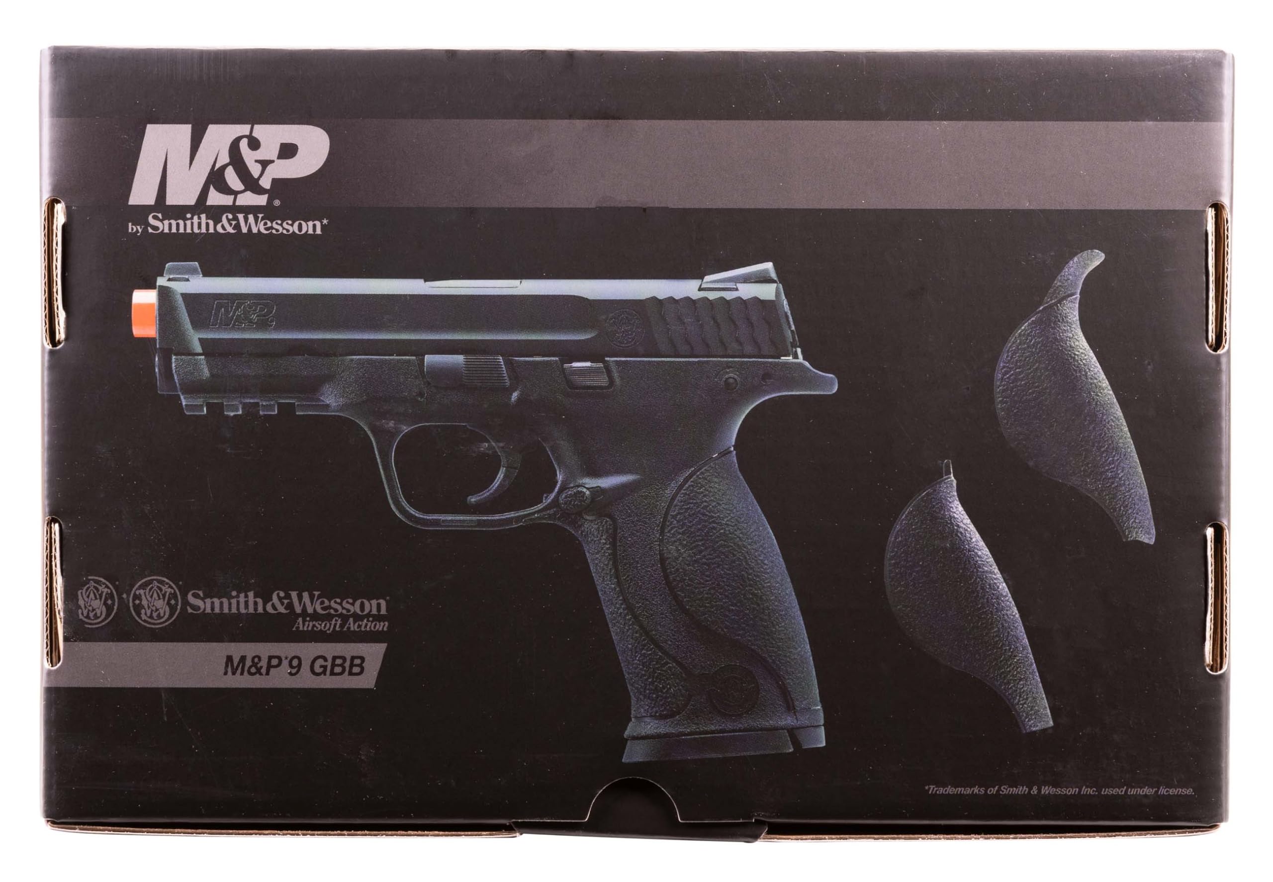 Umarex Smith & Wesson M&P 9 GBB 6mm BB Pistol Airsoft Gun - Realistic CO2 Powered Airsoft Pistol for Training & Target Shooting