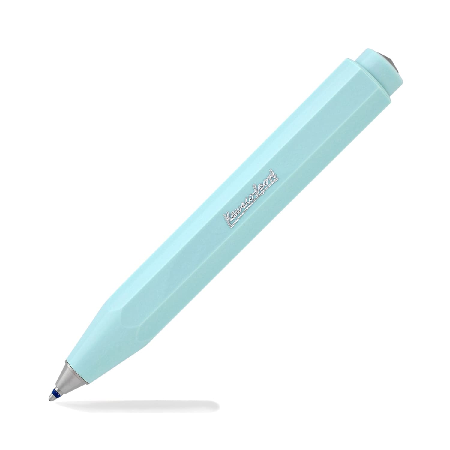 Kaweco Skyline Sport Ballpoint Pen - Mint Green Retractable Ink Pen for Writing, Journaling & Office Use | Premium German Design for Professionals & Students