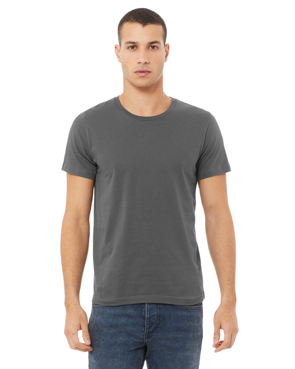 Bella + Canvas 3001U Unisex Jersey T-Shirt | Made in USA | Soft Cotton Crewneck Tee for Men & Women | Perfect for Casual Wear, Screen Printing & Everyday Comfort