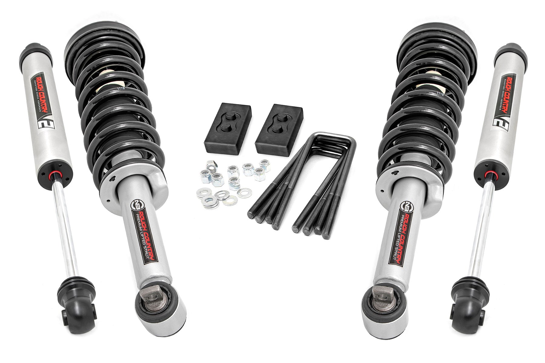 2 Inch Lift Kit for Ford F-150 2WD/4WD (2014-2020) | N3 Struts & V2 Suspension System | Off-Road Upgrade for Better Ground Clearance