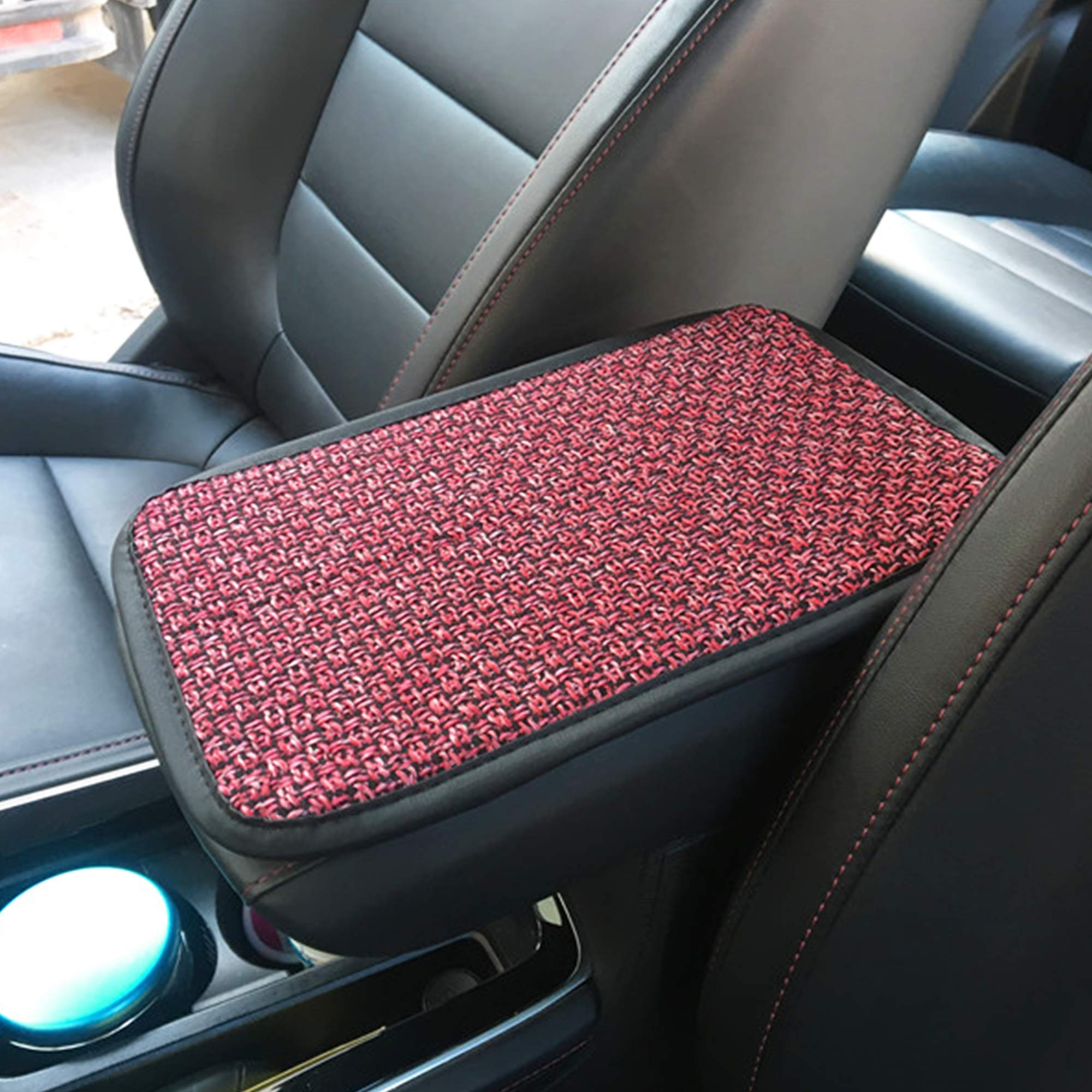 Universal Car Armrest Cover - Soft Comfort Padding for Most Vehicles, SUVs & Trucks | Non-Slip Car Accessories for Driving Comfort & Interior Protection | Perfect for Long Road Trips & Daily Commutes