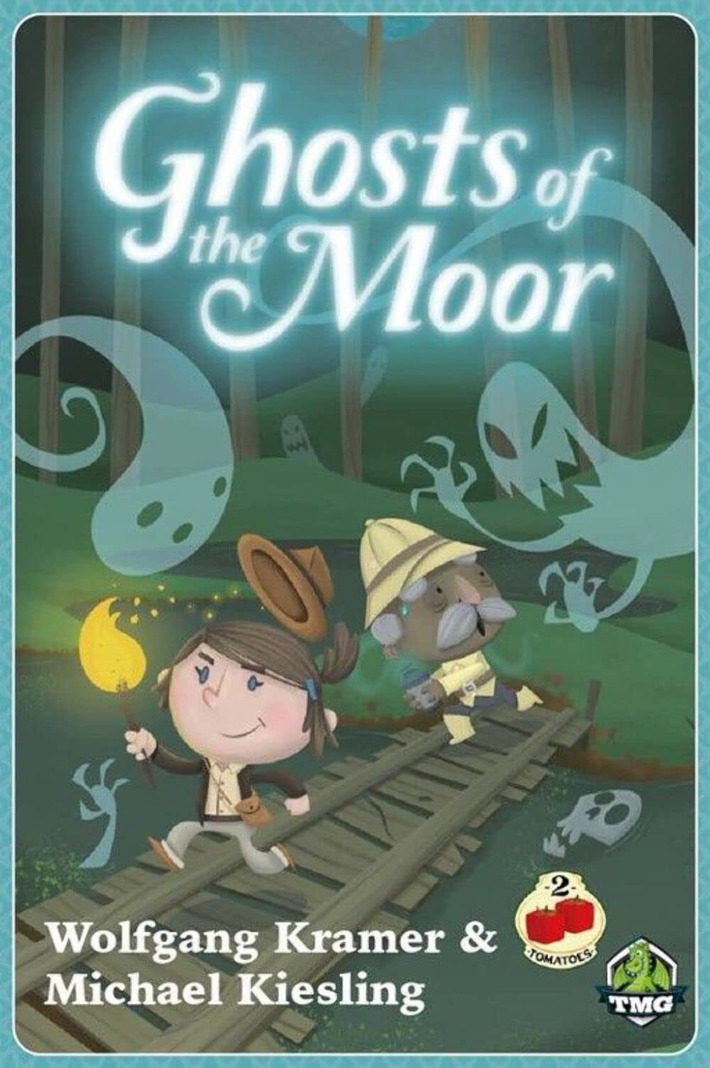 Ghosts of The Moor Board Game by Tasty Minstrel Games - Strategic Horror Adventure Game for Family Game Night & Halloween Parties