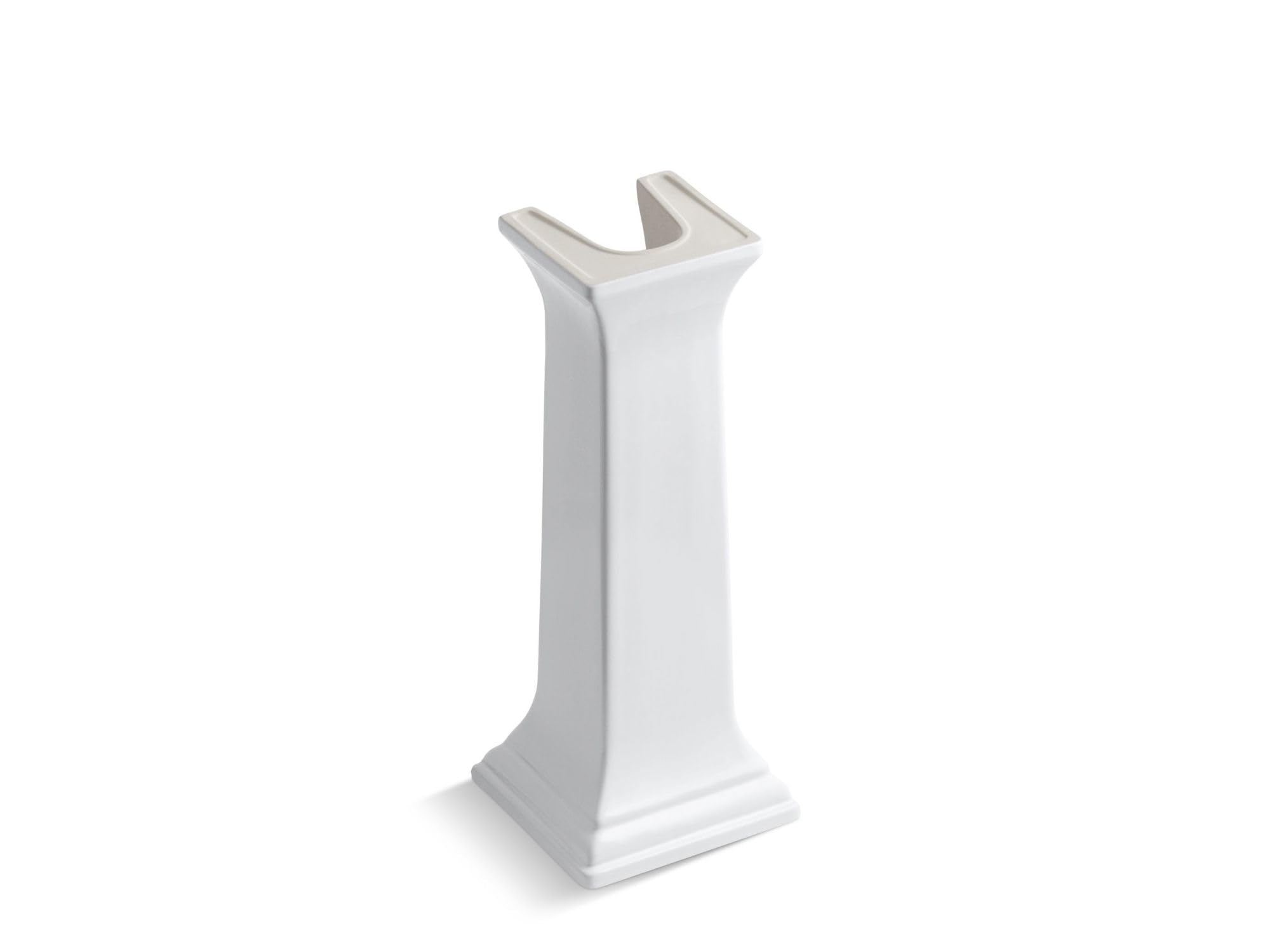 KOHLER K-2267-17 Memoirs Pedestal Bathroom Sink - White Porcelain, Classic Design for Modern Bathrooms | Perfect for Home, Hotel & Commercial Use