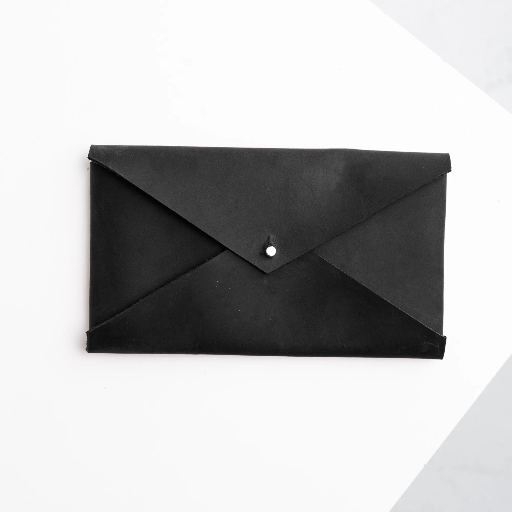 Genuine Leather Money Envelope - Premium RFID Blocking Wallet for Cash, Checks & Gift Cards - Perfect for Travel, Gifts & Secure Storage