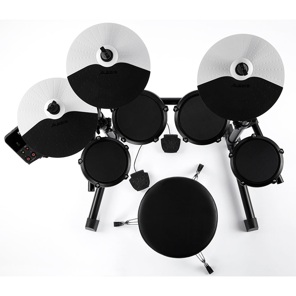 Alesis Debut Electronic 5-Piece Drum Kit with Drum Stool, Headphones & Drumsticks - Perfect for Beginners, Home Practice & Silent Drumming Sessions