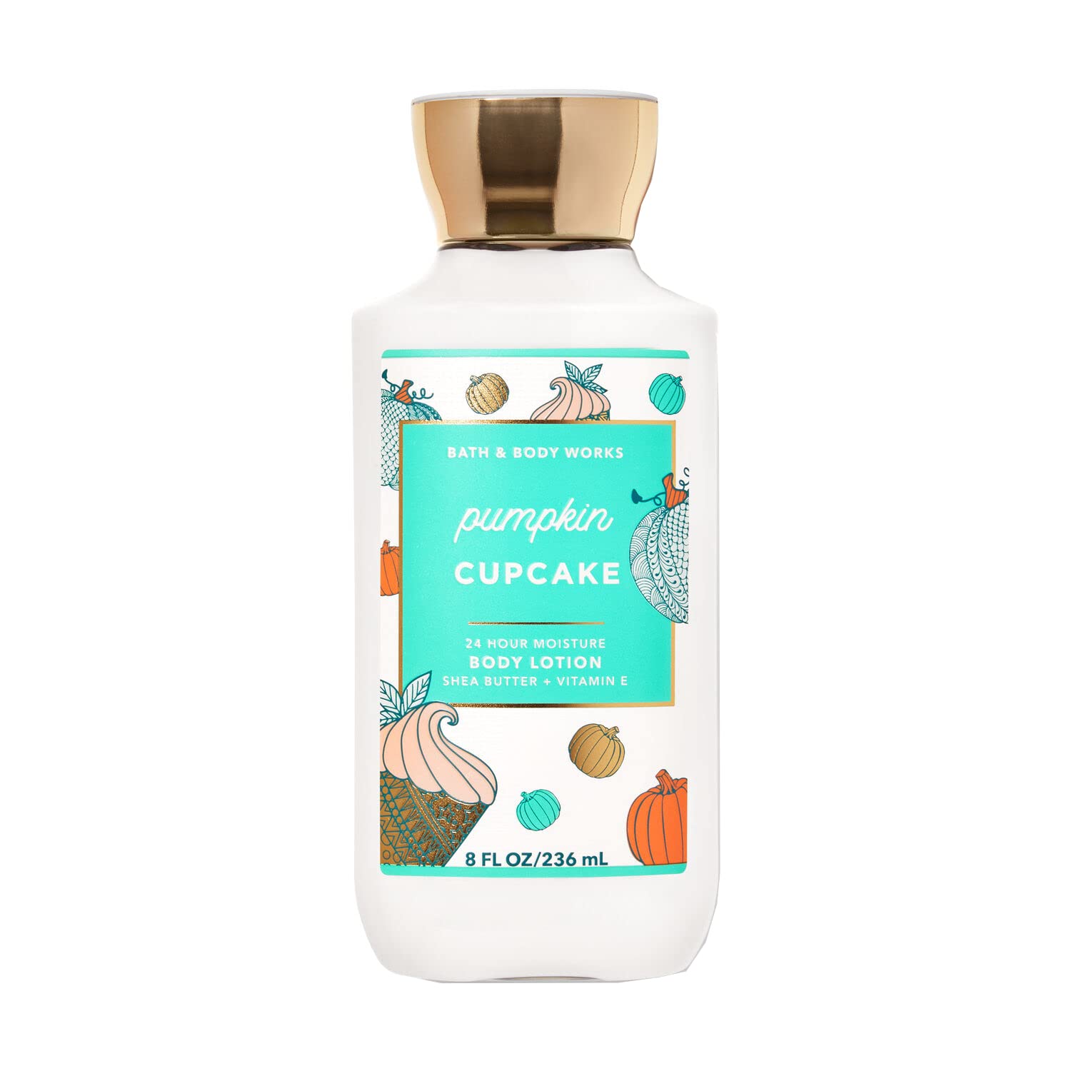 Pumpkin Cupcake Body Lotion 8oz - Moisturizing Hand & Body Cream with Sweet Spice Scent - Perfect for Fall Skincare & Gift Giving