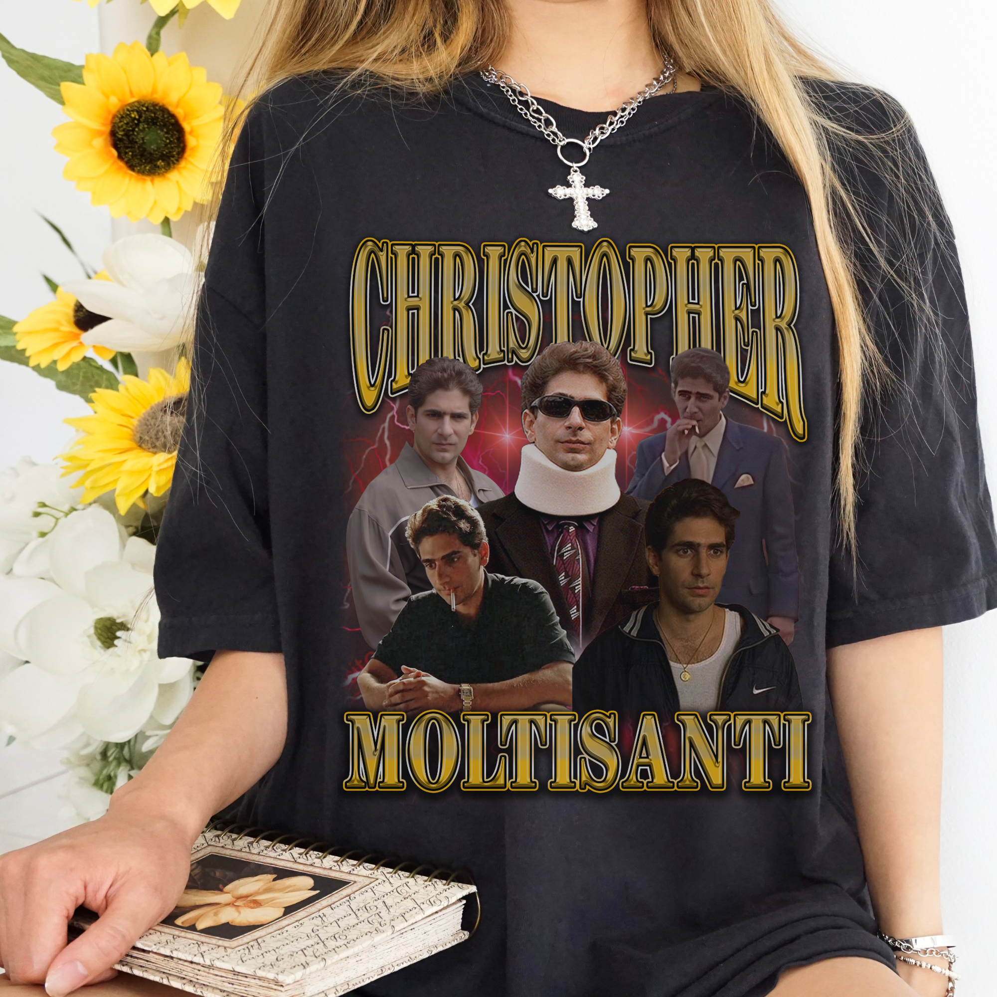 Vintage 90s Retro Graphic T-Shirt - Christapahhh Unisex Cotton Tee - Perfect for Casual Wear, Street Style & 90s Theme Parties