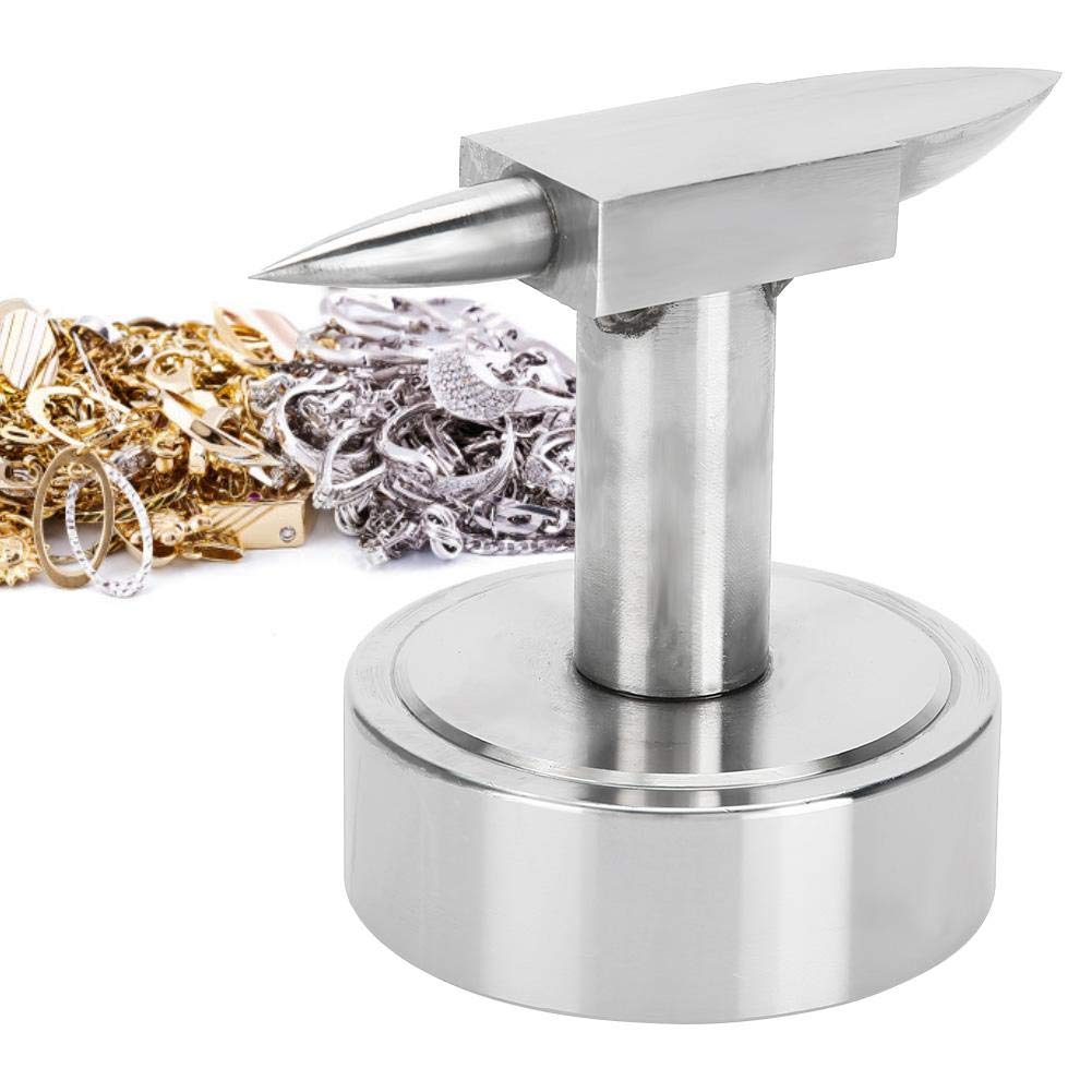 Professional Jewelry Making Kit with Horn Anvil, Horn Drill & Horn Tip - Gold, Silver & Copper Jewelry Processing Tools for Jewelers - Perfect for DIY Jewelry Crafting, Repair & Metalworking Projects