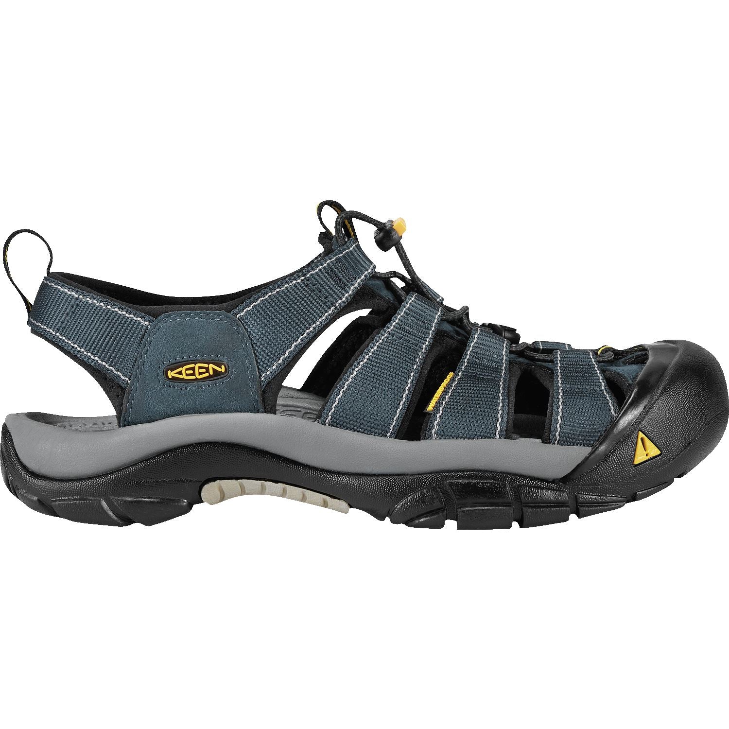 KEEN NEWPORT H2 Men's Water Sandals | Quick-Dry Hiking Shoes for Men | Navy/Medium Grey | Outdoor Adventure, Beach & Water Sports Footwear