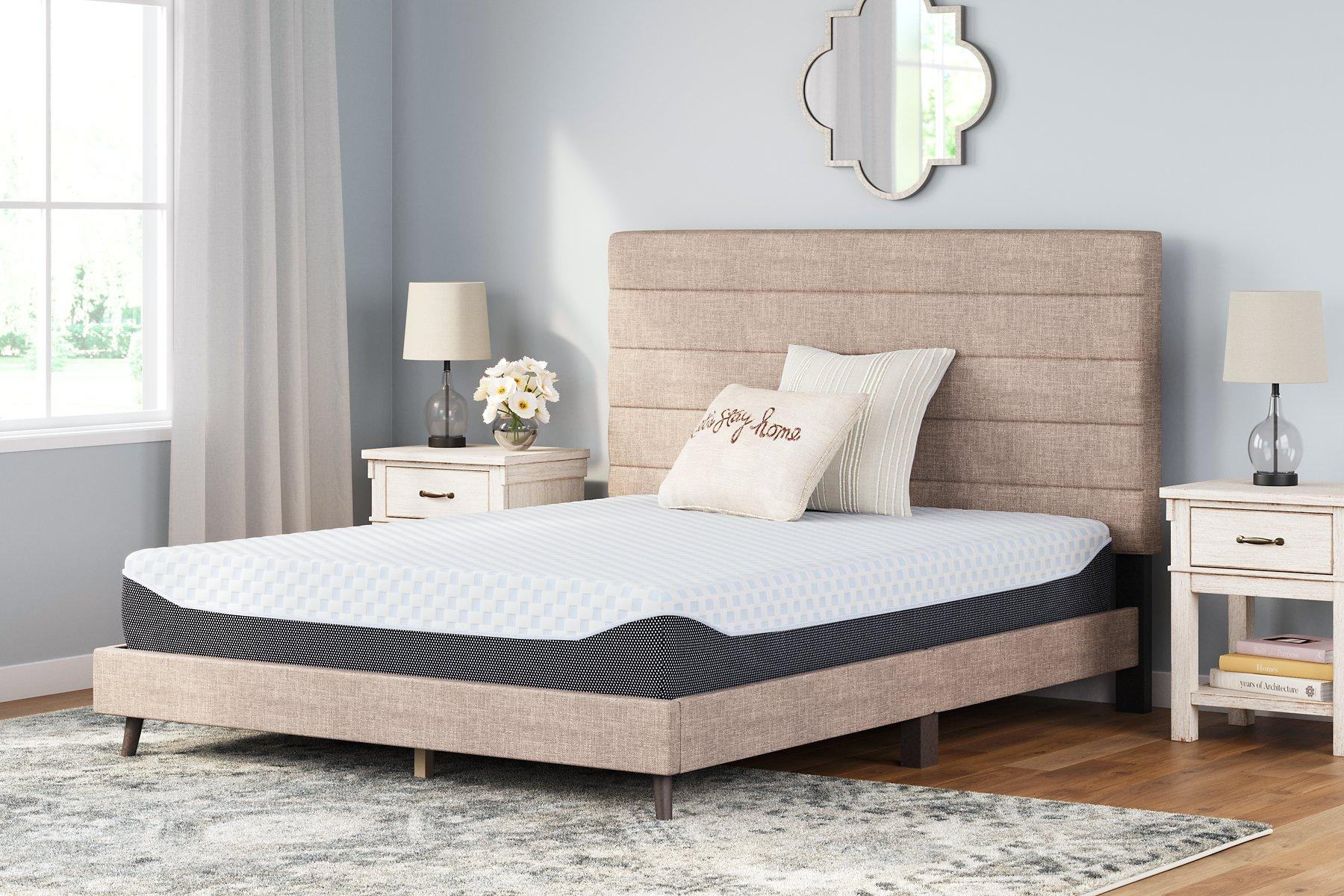 10 Inch Chime Elite Queen Memory Foam Mattress in a Box - Medium Firm Support for Side, Back & Stomach Sleepers - Bedroom, Guest Room & RV Use