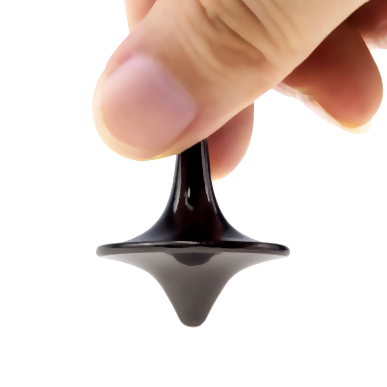 Premium Metal Spinning Top - High Accuracy Gyro Toy for Stress Relief & Focus - Silver, Gold, Black - Perfect for Office Desk, Classroom & Fidget Play