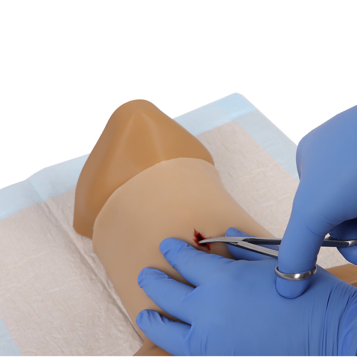 Crico Chris Cricothyrotomy Task Trainer - High-Quality Medical Simulation Model for Emergency Airway Training | Perfect for EMT, Paramedic & Medical Students Practice