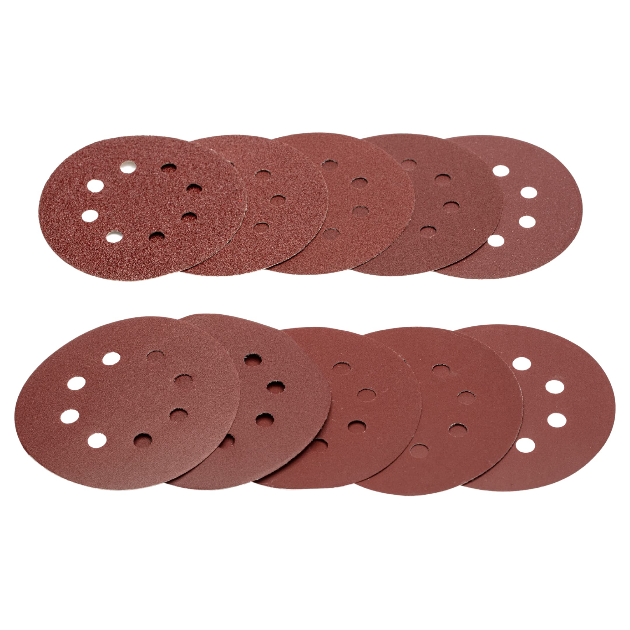Premium 5-Inch 8-Hole Sanding Discs Assortment (60-1000 Grits) - 100 Pack for Random Orbital Sander | Wood Sanding, Metal Polishing & DIY Projects | Fine Finish & Professional Results