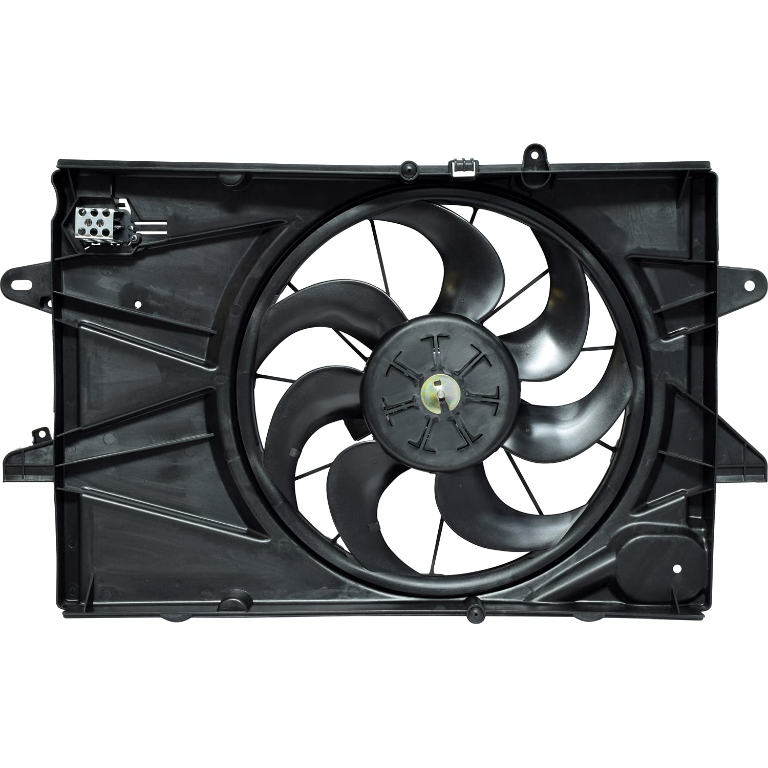 High-Performance HVAC A/C Radiator Fan - Universal Cooling Fan for Car, Truck & SUV - Durable Aluminum Construction - Perfect for Engine Cooling & AC System Maintenance