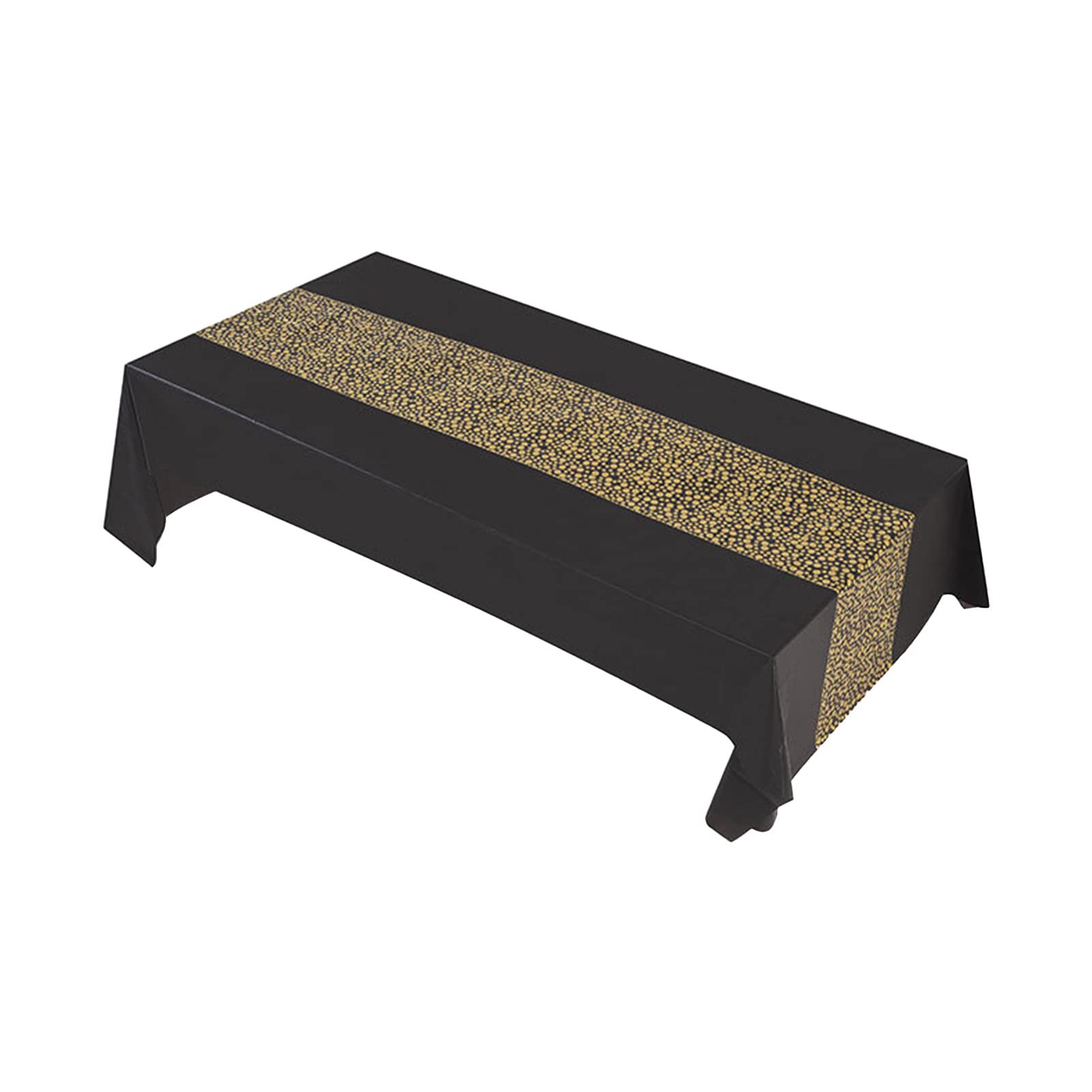 Oilproof PEVA Tablecloth with Dots Pattern - Waterproof, Anti-Fade Wedding Table Cover for Indoor/Outdoor Dining, Party, and Event Decor