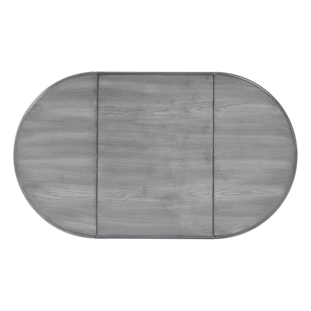 Butler Specialty Glenview Pembroke Table - Powder Gray Wood Finish - Perfect for Living Room, Bedroom, or Home Office Furniture