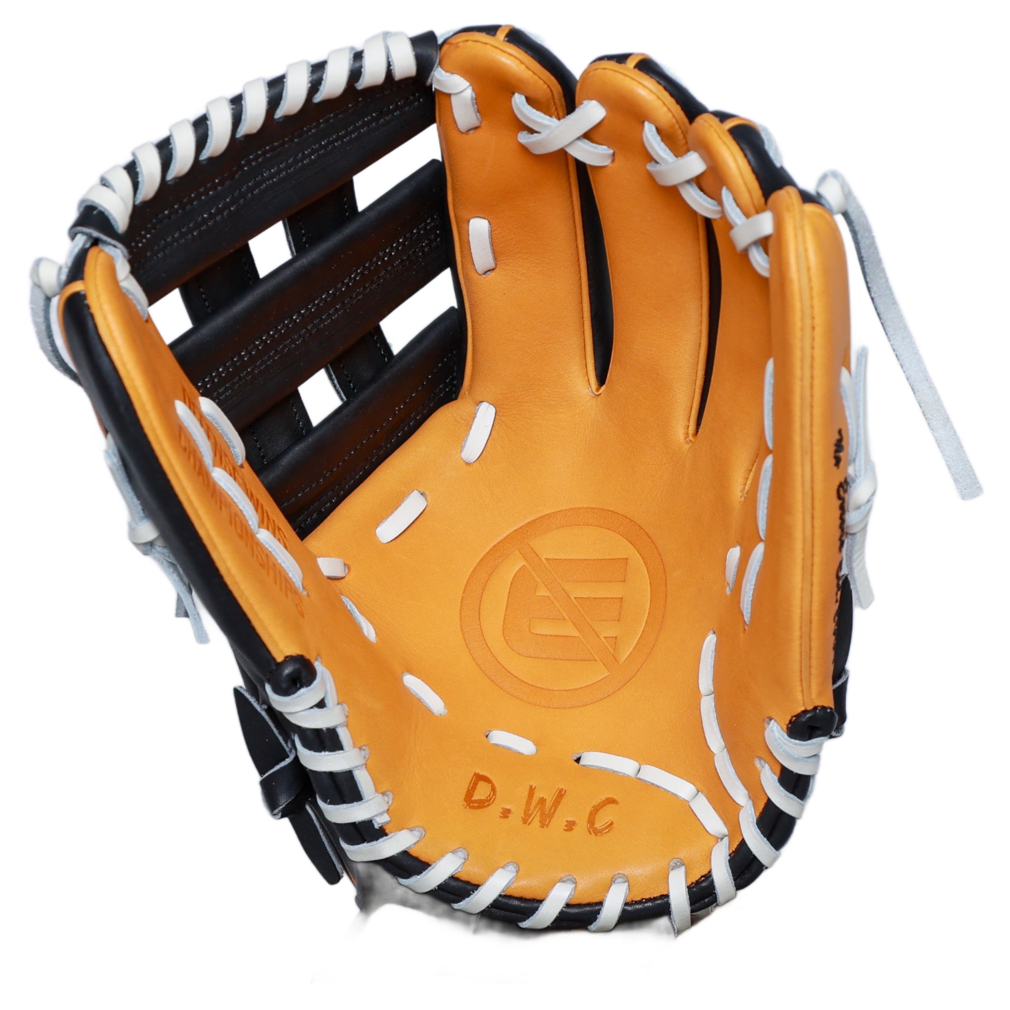 Premium NO E HWEB DWC Baseball Fielders Glove - High-Quality Leather for Training & Games | Perfect for Outfield & Infield Players