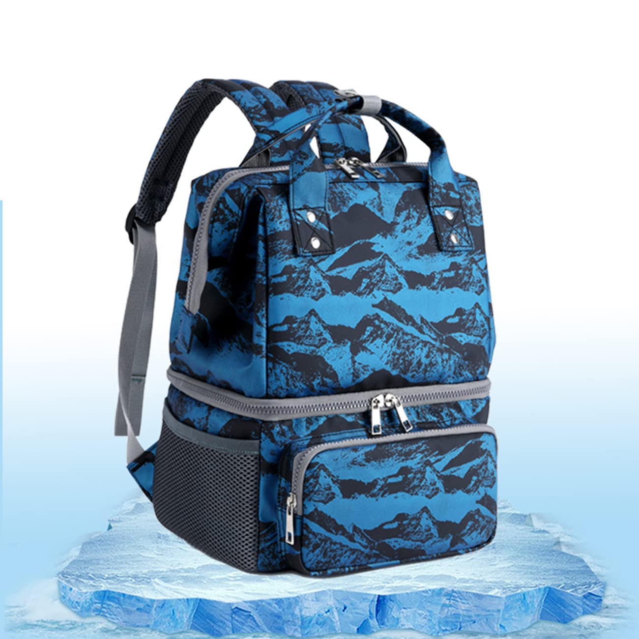 JeeKoudy Leakproof Insulated Backpack Cooler - Large Capacity Lightweight Waterproof Lunch Bag for Women & Men - Perfect for Work, Picnics, Camping, Hiking and Beach Outings