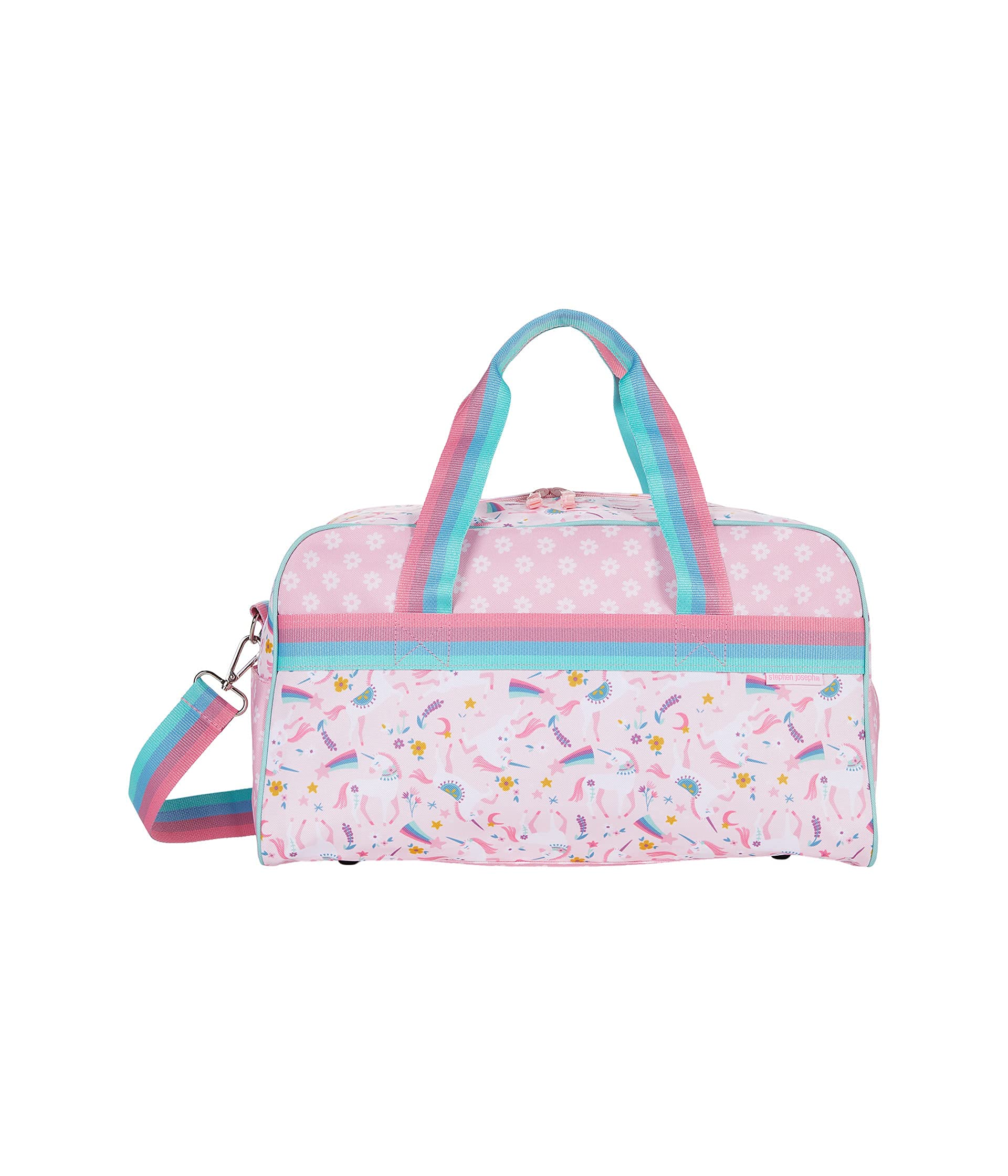 Stephen Joseph Kids Duffle Bag for Boys & Girls - Lightweight Travel Carry-On Overnight Bag for School, Sports & Weekend Trips - Perfect for Sleepovers, Gym & Airplane Travel