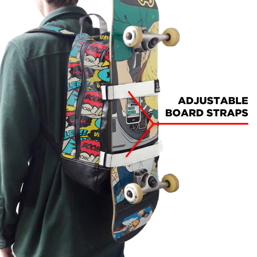 187 Killer Backpack Comic - Stylish & Durable Laptop Backpack for College Students & Travel - Perfect for School, Work & Outdoor Adventures