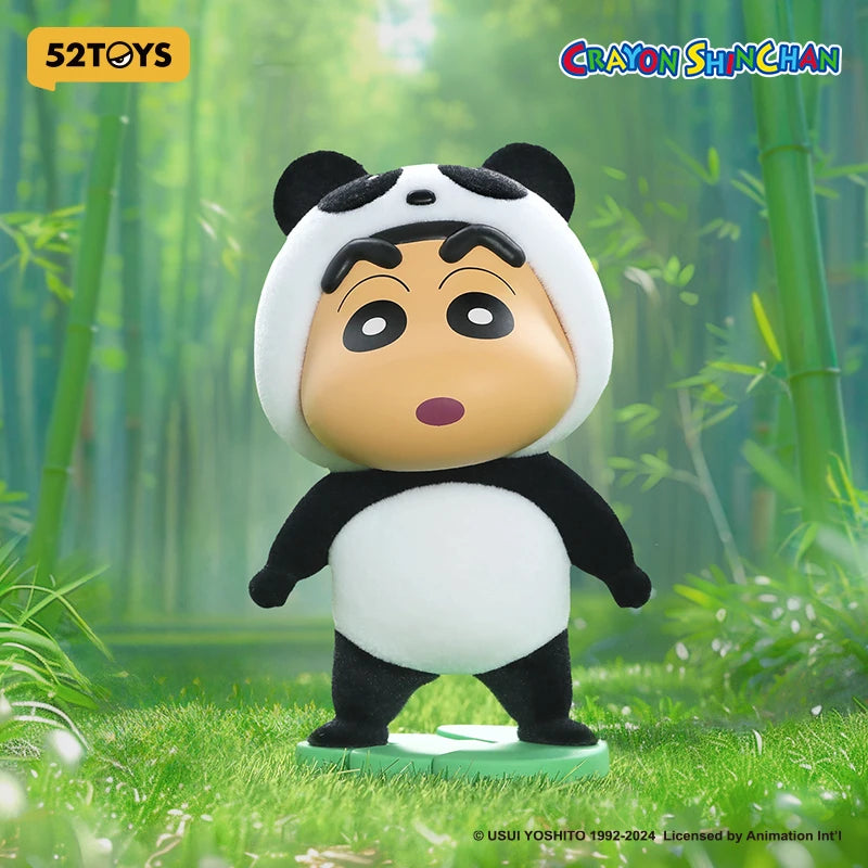Crayon Shin-chan Animal Cha Cha Cha Series Blind Box Toy Collectibles - Cute Anime Figure Surprise Gift for Kids & Fans - Perfect for Birthday Party Favors, Home Decor, and Collecting Fun