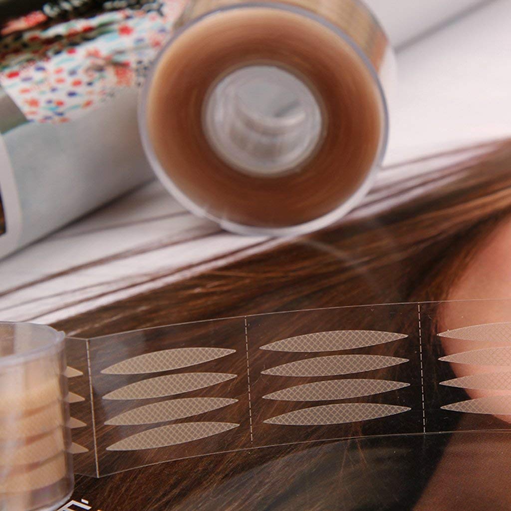 Elegious Invisible Eyelid Tape - 300 Pairs for Natural Double Eyelids | Makeup & Beauty Essential