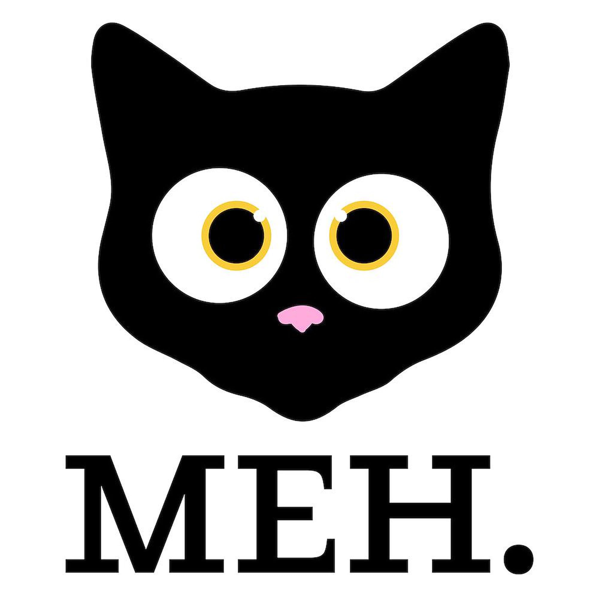 11 oz (325 ml) Ceramic Coffee Mug - Funny 'Meh' Design by CafePress - Perfect for Office, Home & Gifts