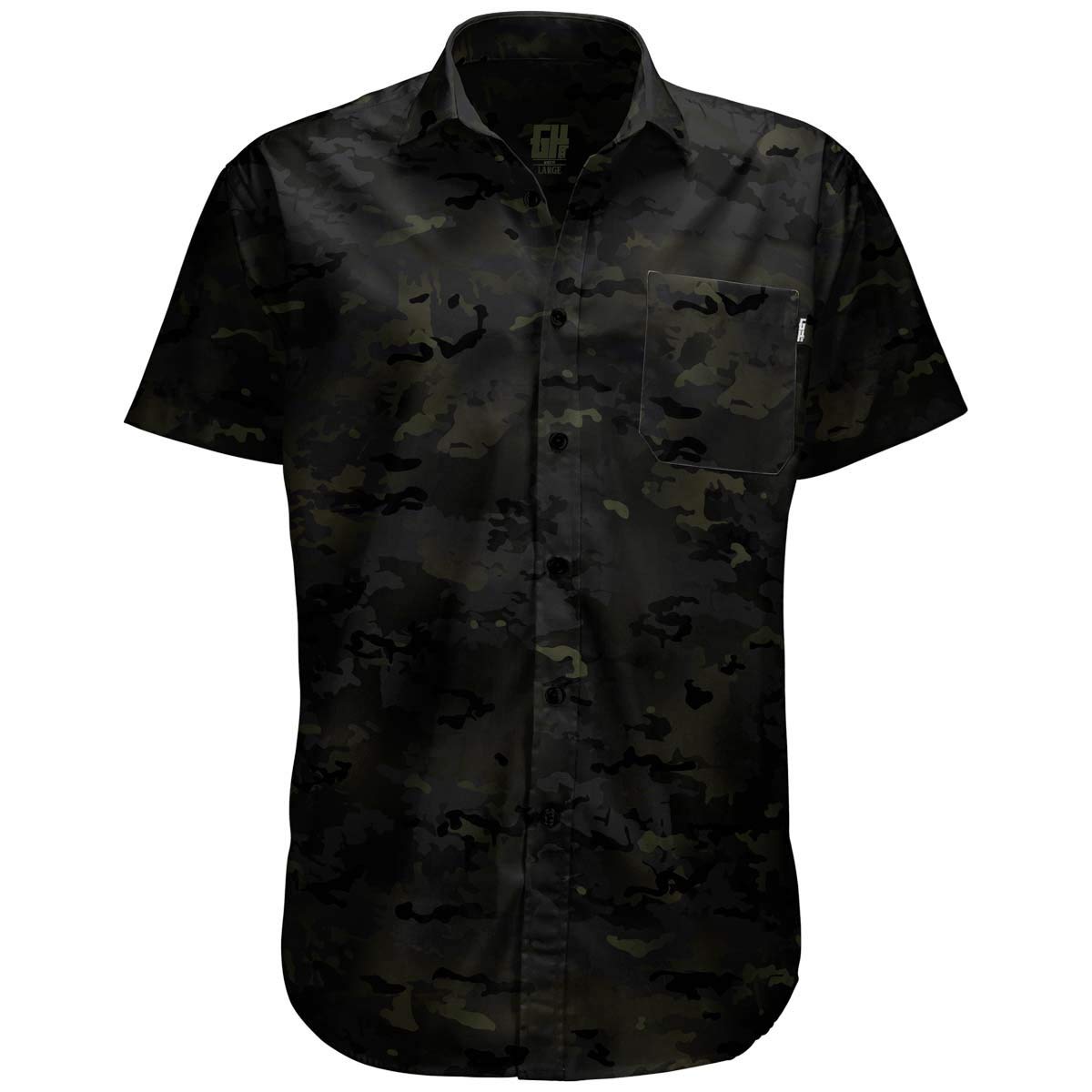 Night Ops Button Down Shirt - Tactical Casual Wear for Outdoor Adventures & Urban Exploration