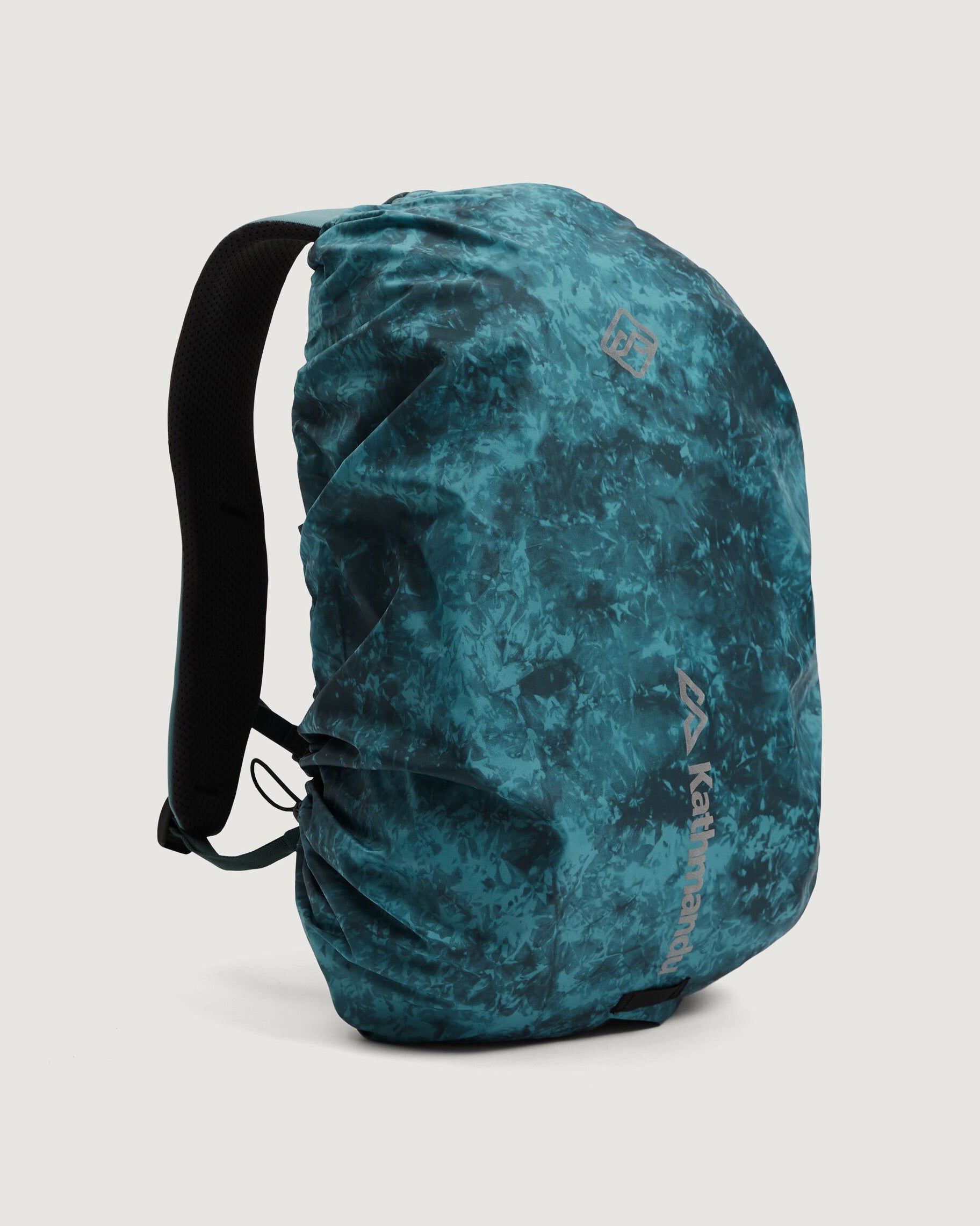 Waterproof Small Pack Rain Cover - Brittany/Dive Tie Dye Print - Perfect for Hiking, Travel & Outdoor Adventures