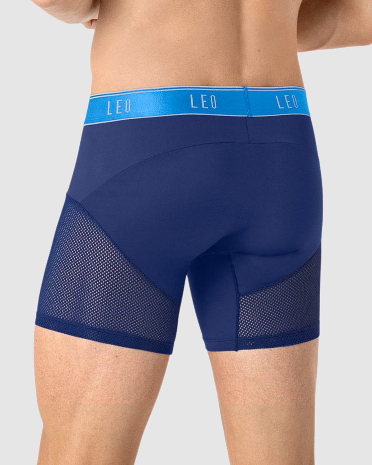 Breathable High-Tech Mesh Boxer Briefs with Ergonomic Support Pouch - Perfect for Gym, Running & Everyday Comfort