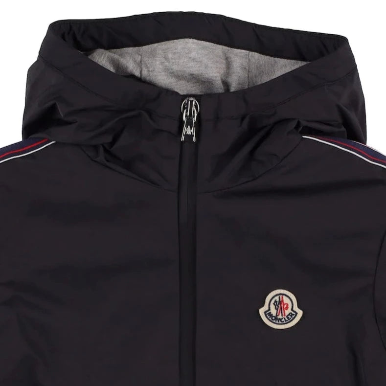 Moncler Kids Black Necker Jacket - Stylish Winter Coat for Boys & Girls - Perfect for School, Outdoor Play & Cold Weather
