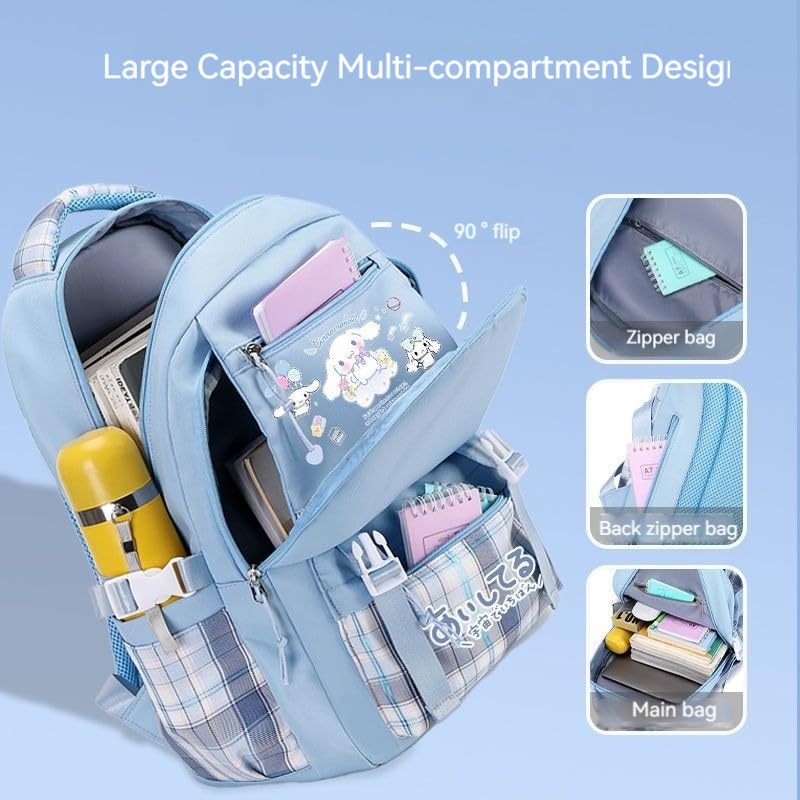 Stylish Unisex Kawaii Backpack - Durable Y2K Grunge Daypack for Women & Men | Perfect for School, Travel & Casual Outfits | Ita Bag, Shoulder Bag & Bookbag