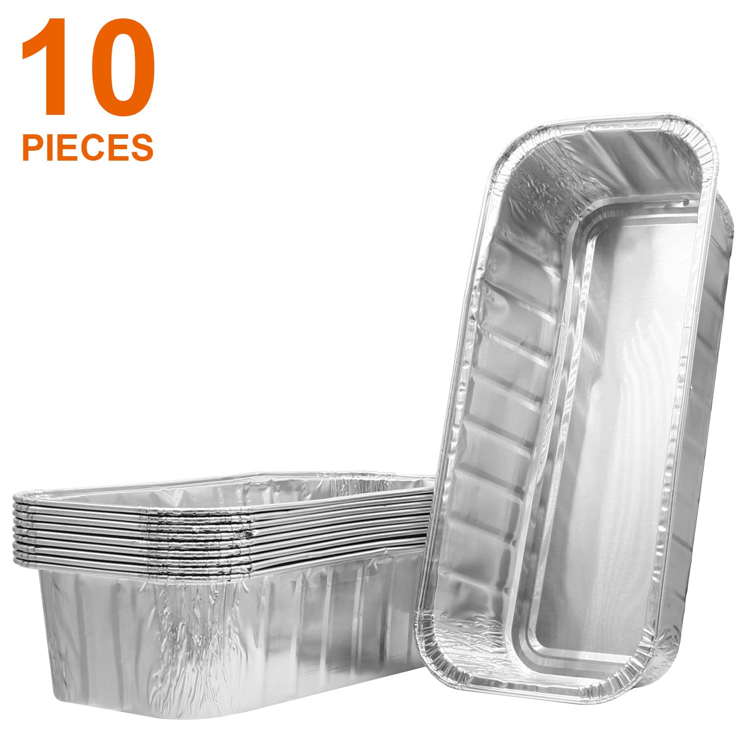 10-Pack Grease Catch Pan & Aluminum Drip Pans for Weber Summit Series Gas Grills - Compatible with Weber 70379 & 6417 - Perfect for Outdoor BBQ, Backyard Cooking & Grill Maintenance