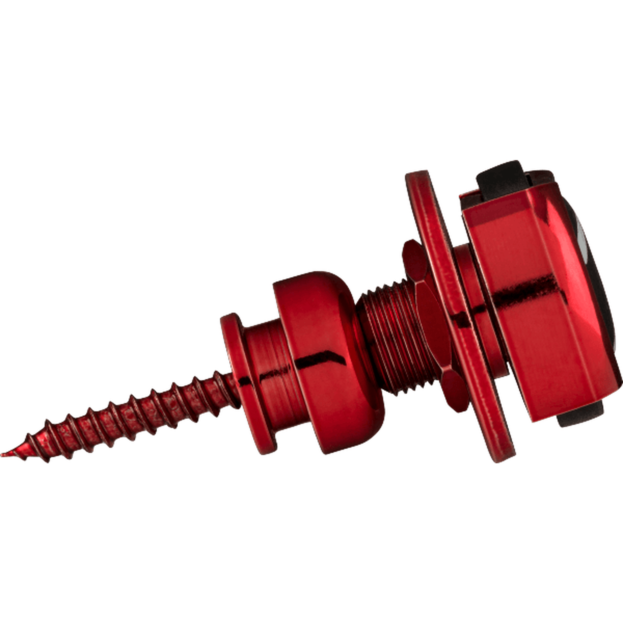 Fender Infinity Guitar Strap Locks - Premium Red Strap Locks for Electric & Acoustic Guitars - Secure & Durable for Live Performances & Studio Sessions
