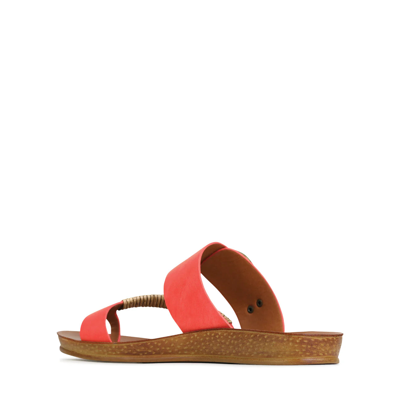 Los Cabos Bria Blood Orange Women's Sandals - Stylish & Comfortable Beach Flip Flops for Summer Vacations, Pool Parties, and Casual Outings