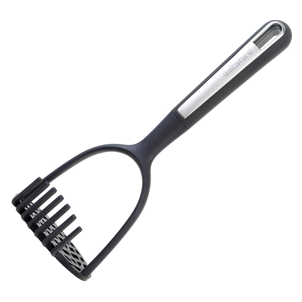 Premium Stainless Steel Potato Masher - Heavy Duty Kitchen Tool for Smooth Mashed Potatoes, Perfect for Thanksgiving, Family Dinners & Comfort Food Prep