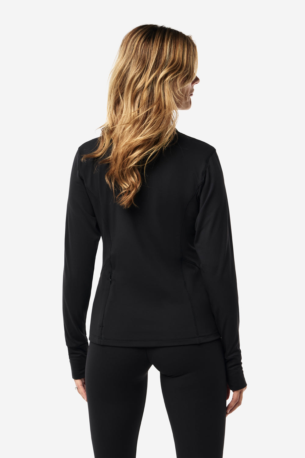 Long Sleeve Base Layer Top for Men & Women - Moisture Wicking Thermal Shirt in Black | Perfect for Hiking, Running & Cold Weather Activities