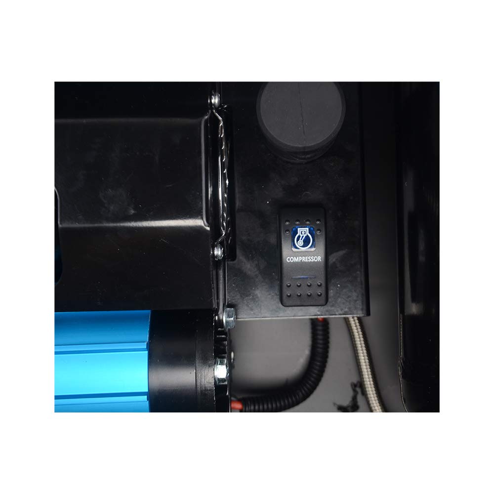 12V High Performance Air Compressor - Universal 4x4 Accessories Compatible (Part #CKMTP12) for Off-Road Vehicles, Tire Inflation & Emergency Use