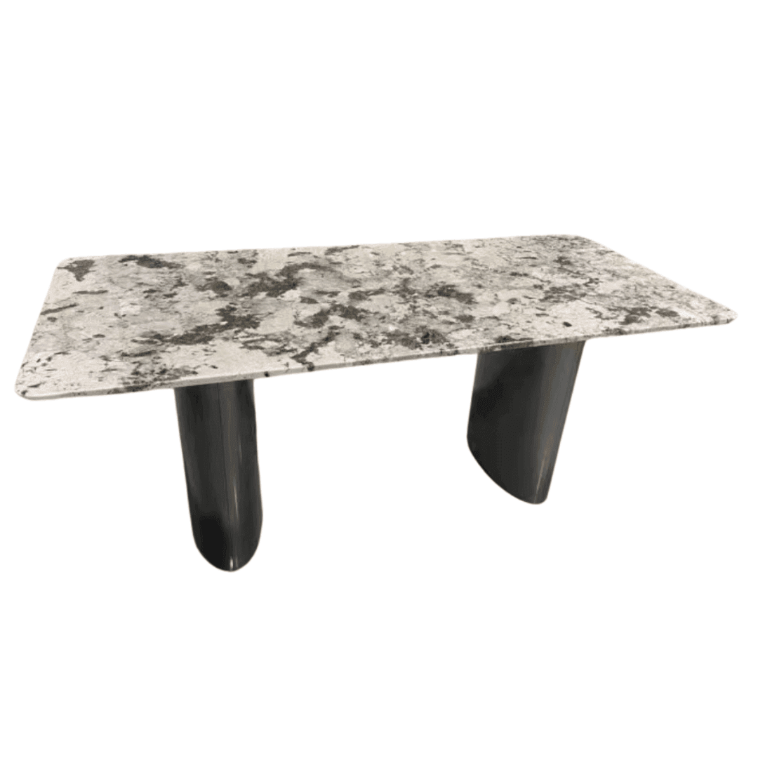 Premium Kassian Sintered Stone Dining Table - Modern & Durable for Kitchen, Dining Room & Outdoor Entertaining