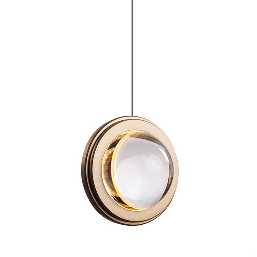 Luxury Crystal Adjustable Pendant Light - Modern LED Chandelier for Restaurants, Bars, Villas & Staircases - Elegant Hanging Fixture for Dining Rooms, Living Rooms & Entryways