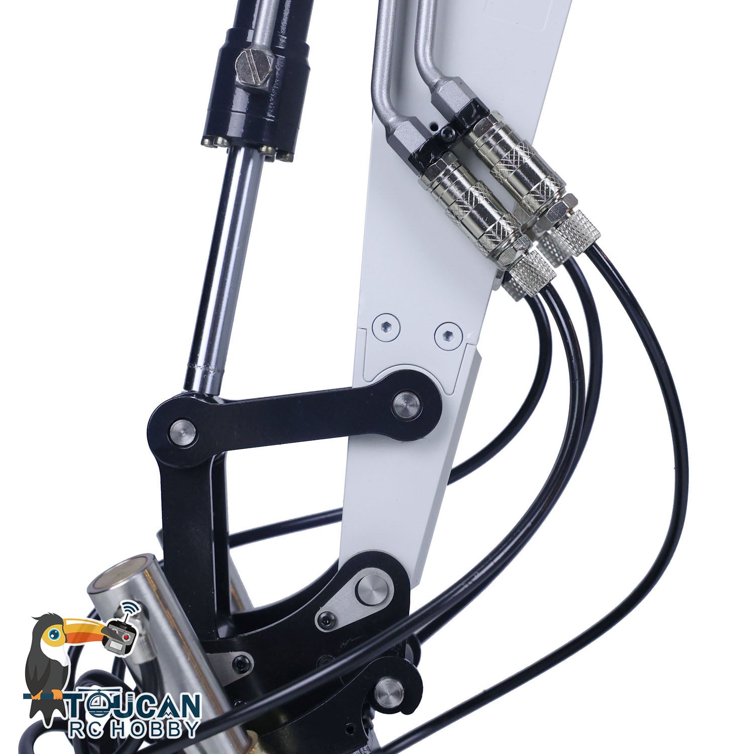 MTMODEL 1/14 Scale 946 3 Tracked RC Hydraulic Excavator Toy - Metal Construction, Pre-Assembled & Painted Heavy Duty Machine with Clamshell Bucket & Ripper (AT9S Model) - Perfect for Construction Enthusiasts, Collectors & RC Hobbyists