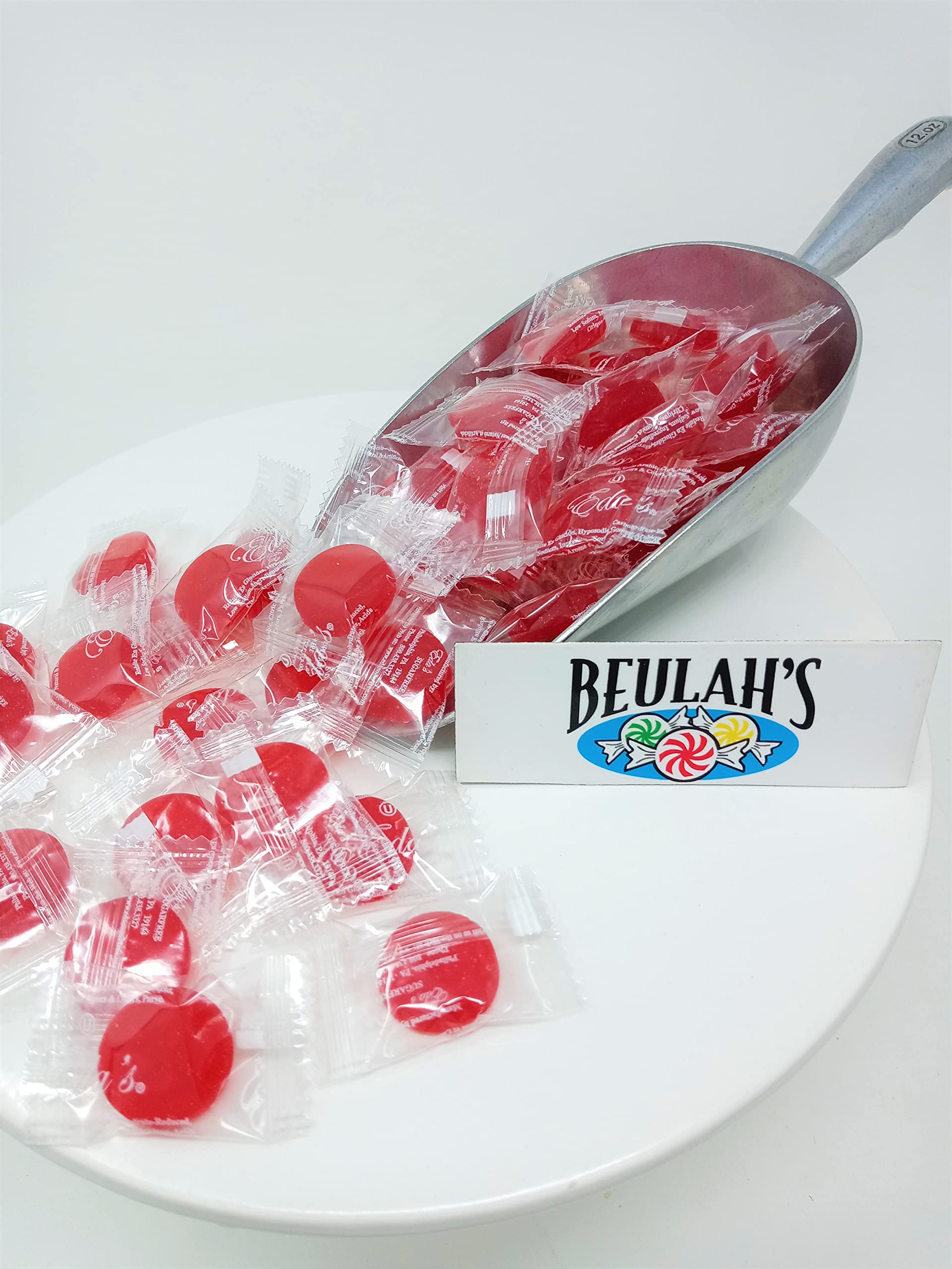 Sugar Free Strawberry Hard Candy - 1 Pound Bag | Delicious Keto-Friendly Treat for Diabetics & Low-Carb Diets | Perfect for Office Snacks, Party Favors & Gift Baskets