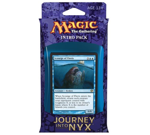 Magic the Gathering Journey Into Nyx Booster Box + Fat Pack + 5 Intro Packs Bundle | MTG Trading Card Game Expansion for Collectors & Players | Perfect for Game Nights, Tournaments & Deck Building