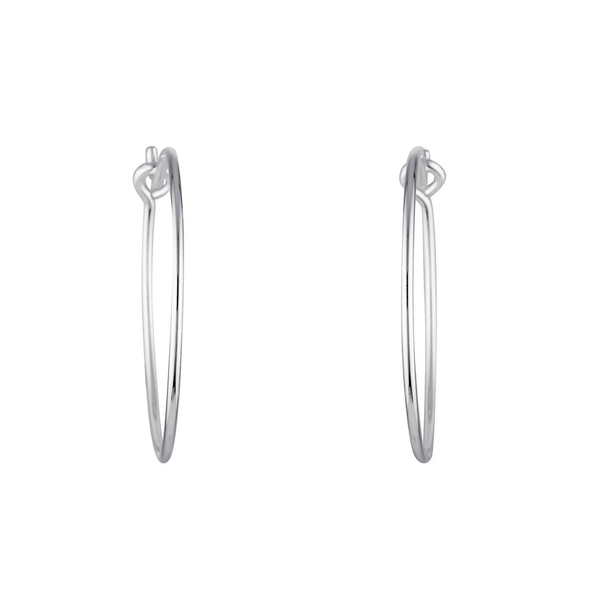 Large Hoop Sleeper Earrings for Women - 14K Gold Plated Dangle Earrings for Everyday Wear | Perfect for Parties, Weddings & Casual Outfits