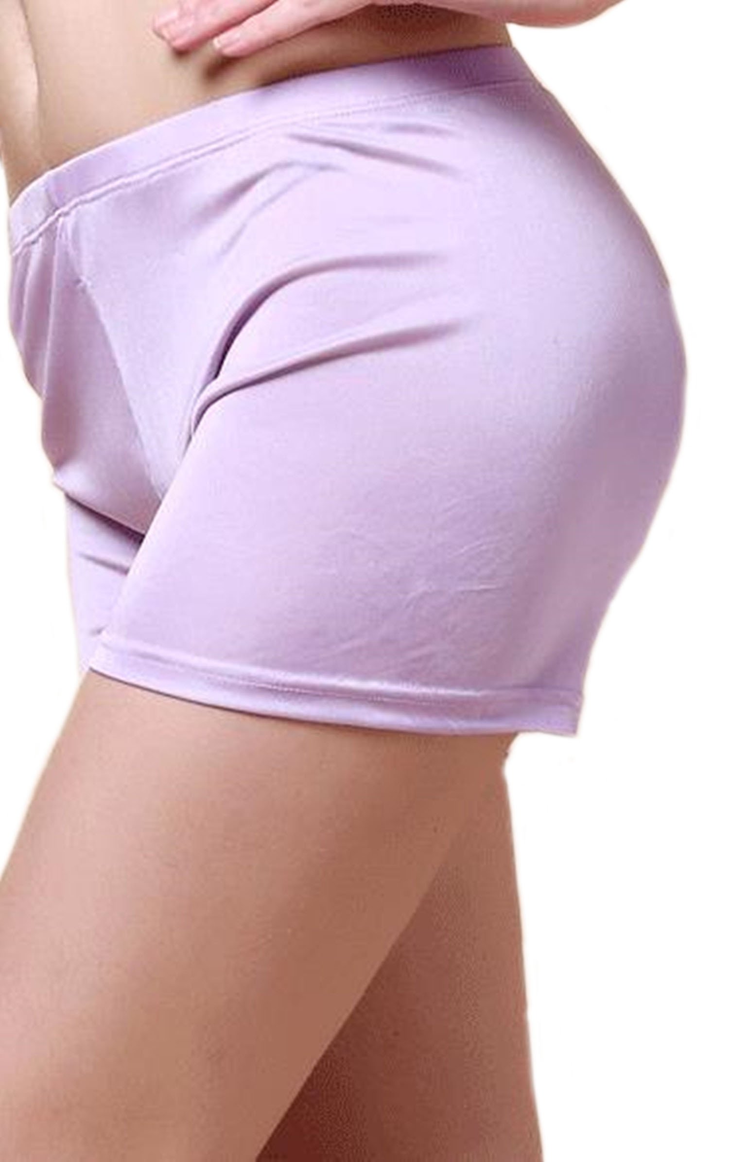 MESHIKAIER Women's 100% Mulberry Silk Underwear - Seamless Breathable Boxer Shorts & Hipster Panties for Comfort & Luxury | Perfect for Sleep, Lounge & Everyday Wear