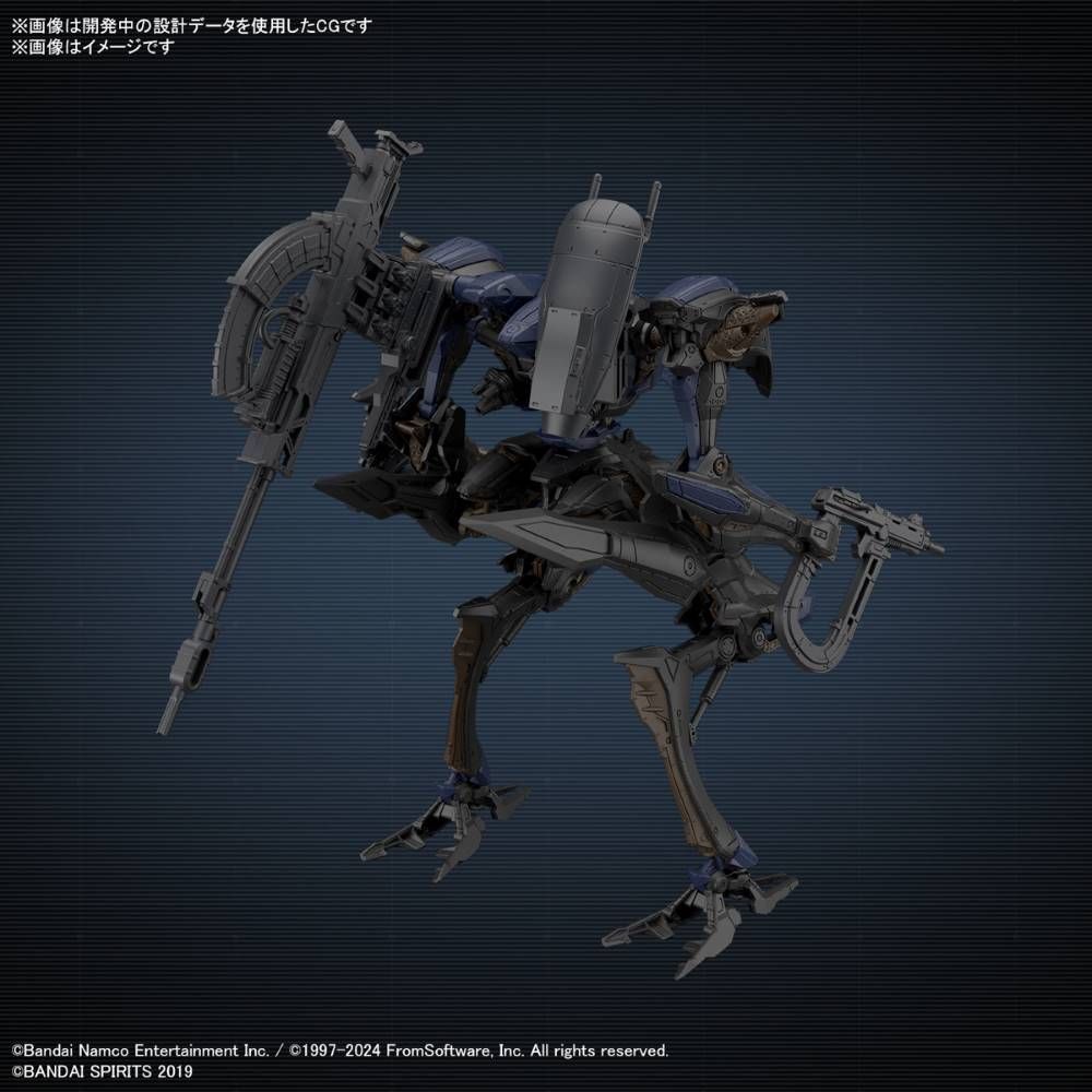 Bandai 30MM 1/100 Schneider Nachtreiher & 40E Steel Haze Model Kit - Armored Core VI Fires of Rubicon Action Figure for Collectors & Gamers - Perfect for Display, Customization & ACVI Gaming Scenes