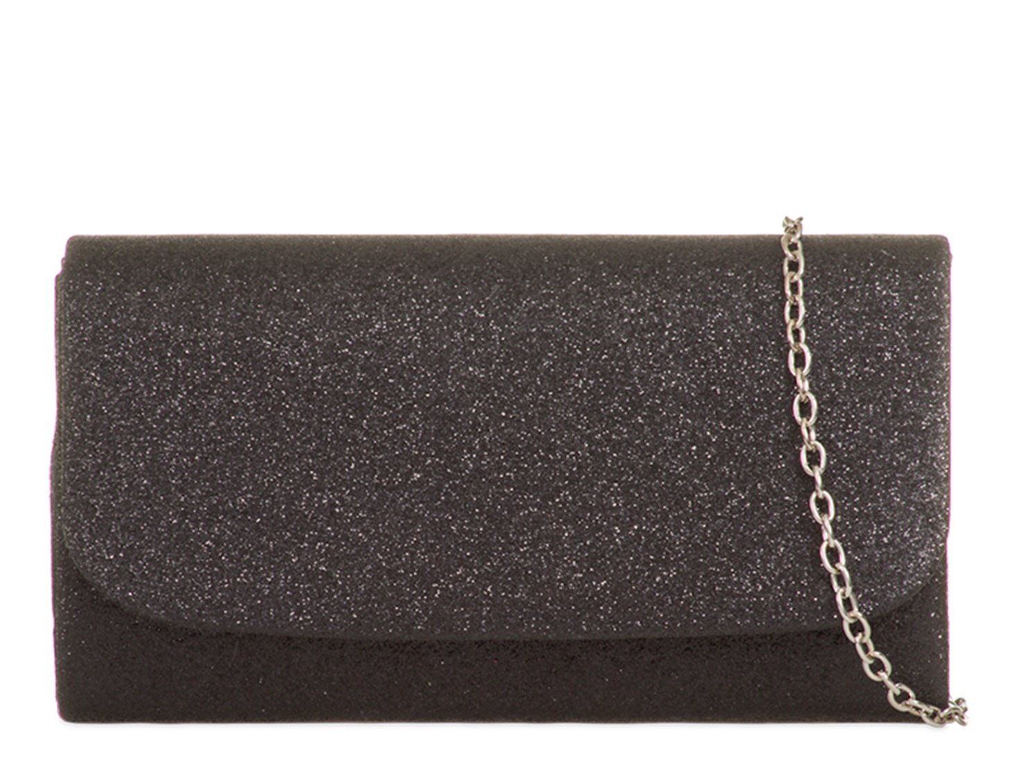 Leah Ward Women's Glitter Clutch Bag for Wedding, Evening Party, Prom - Elegant Small Handbag for Special Occasions & Formal Events
