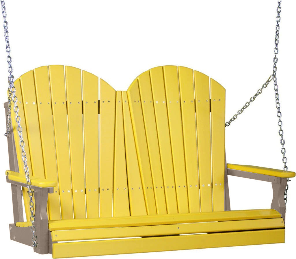 Yellow on Weatherwood