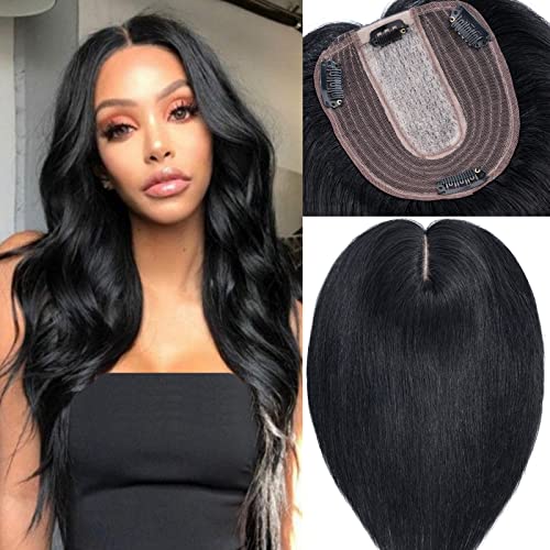 Premium Human Hair Toppers for Women - 12