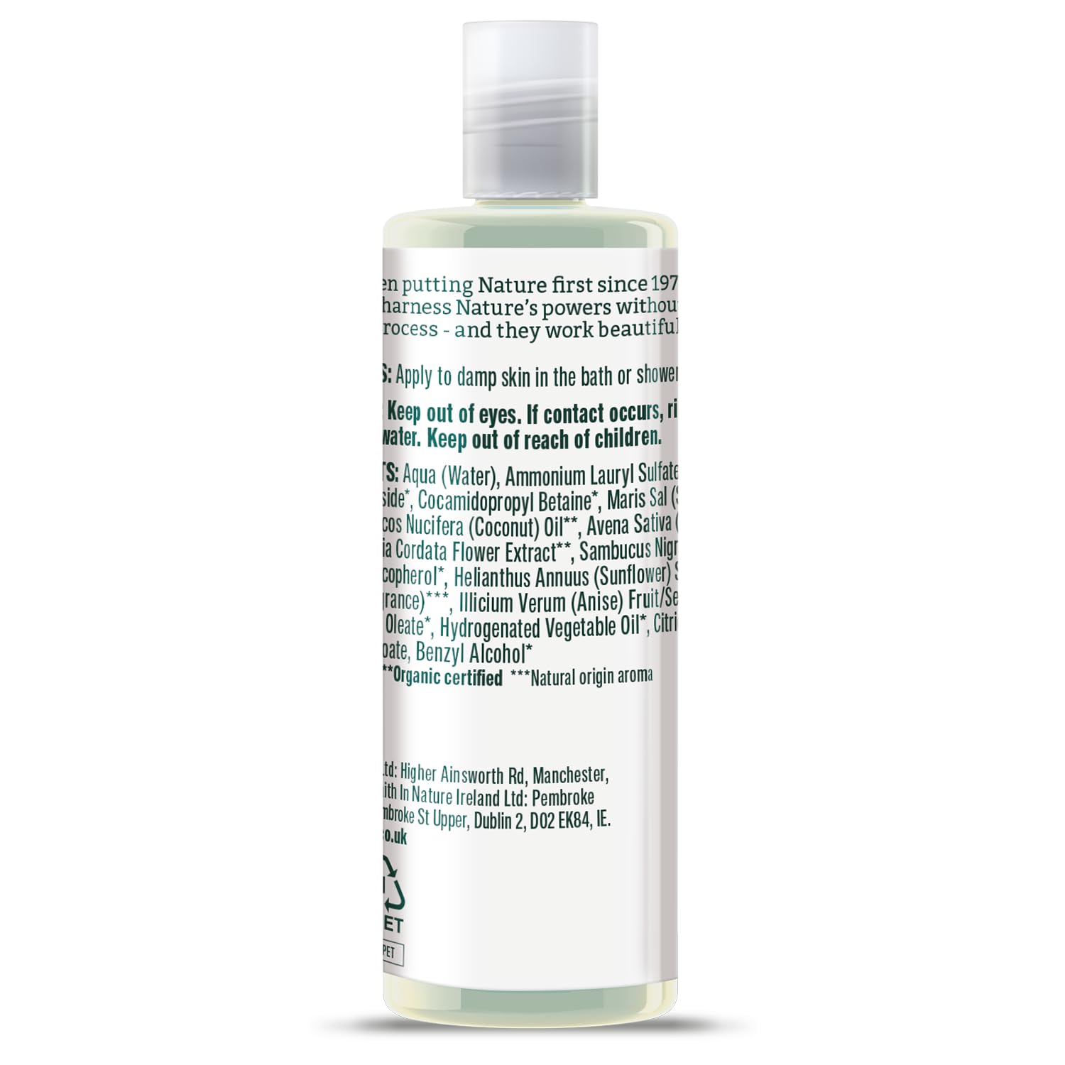Faith In Nature 100ml Travel Size Coconut Body Wash - Vegan & Cruelty Free Shower Gel with No SLS or Parabens | Hydrating & Uplifting Coconut Scent | Perfect for Travel, Gym & Daily Shower Routine